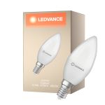 Ledvance Classic LED E14 Kerze Matt 4.9W 470lm - 840 Kaltweiß | Ersatz Für 40W
