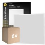 Mehrfachpackung 6x Bright Choice LED Panel Backlit 36W 3600lm - 865 Tageslichtweiß | 60x60cm - UGR <22