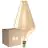 Mehrfachpackung 6x Calex XXL Vienna Gold LED E27 Fadenlampe 4W 320lm- 822 Extra Warmweiß | Dimmbar