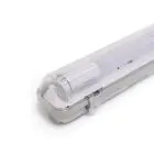 Noxion LED Feuchtraumleuchte Gehäuse Poseidon V2.0 incl. 1x Noxion LED Röhre T8 Standard Output 15W 1800lm - 830 Warmweiß | 120cm